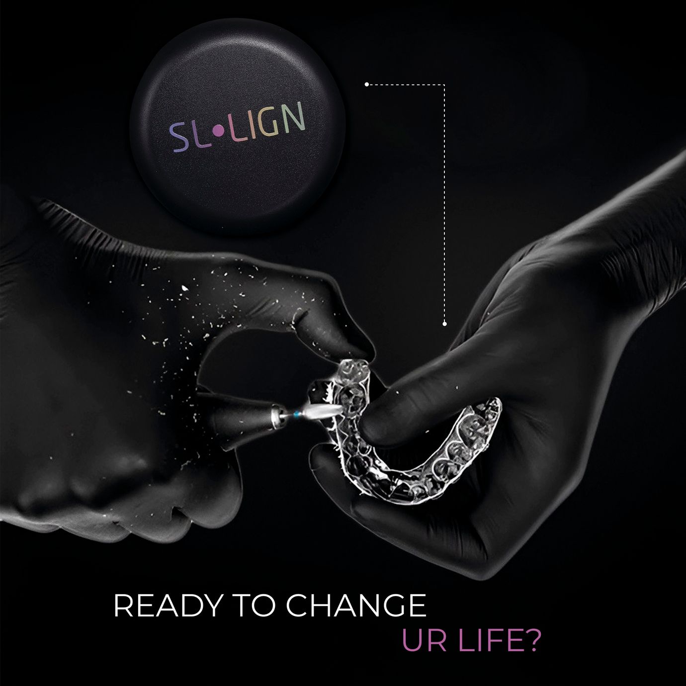 коробочка с элайнерами | SLlign